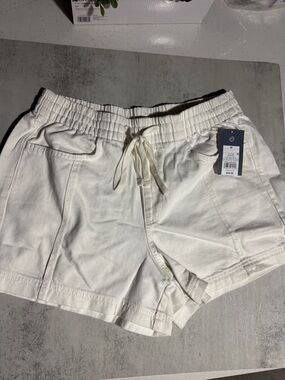 Universal Thread Cream Drawstring Utility Athletic Shorts